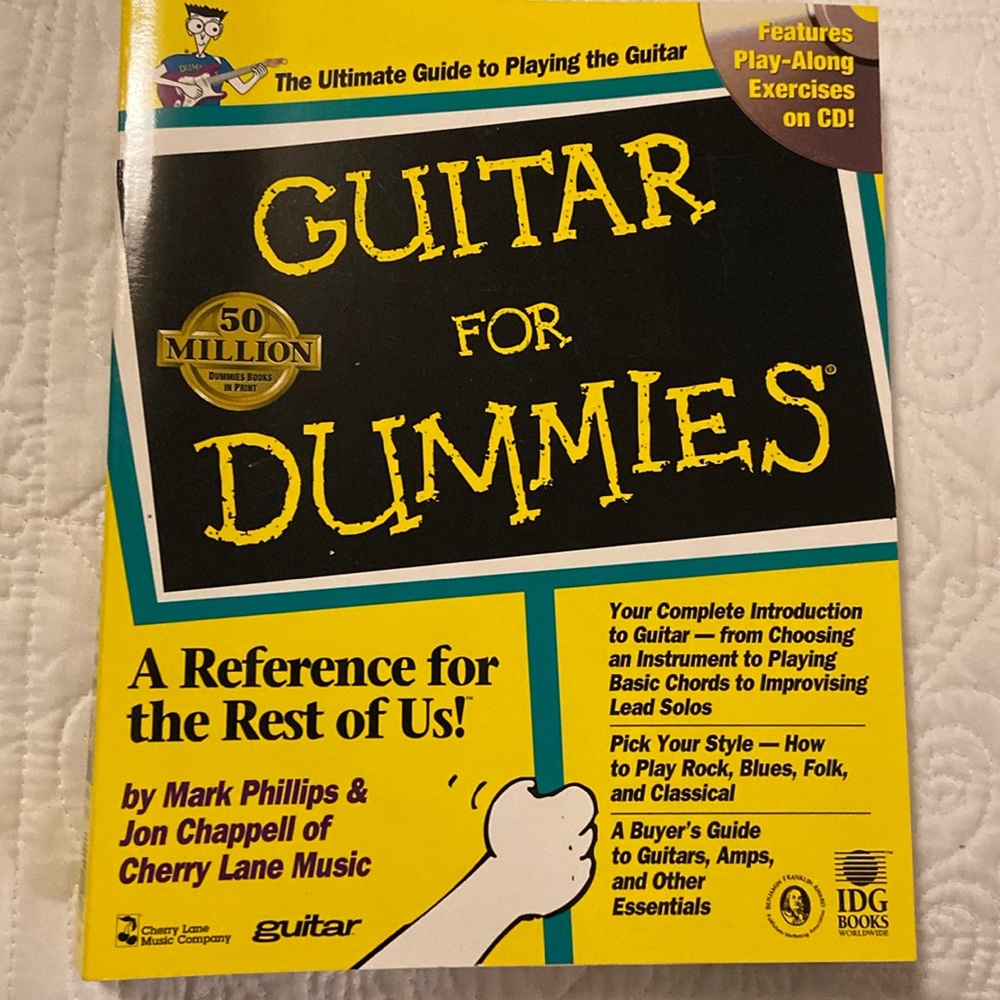 Guitar for Dummies (New with Disc Pack)
